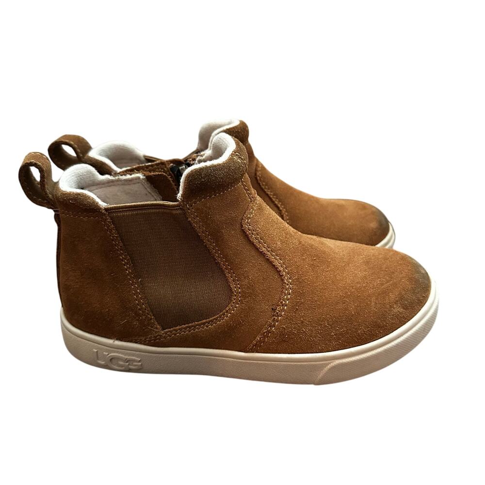 Toddler UGG Sz 12 Boys/Girls Brown Hamden II Boots Chestnut Suede